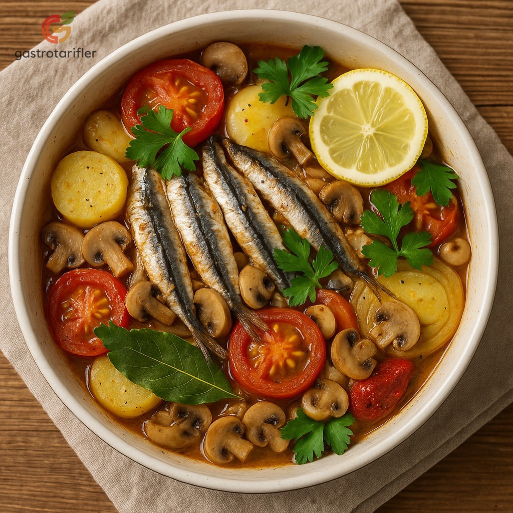 Sebzeli Hamsi Buğulama