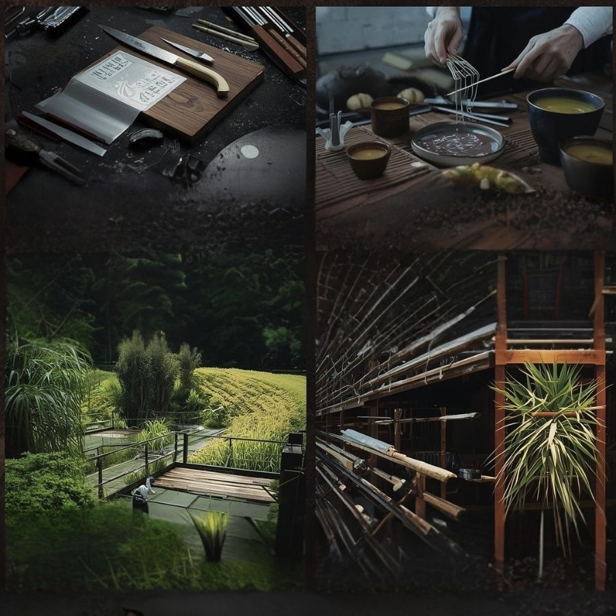 İlginç Bilgiler; Bıçak türleri, miso çorbası, pirinç tarlaları