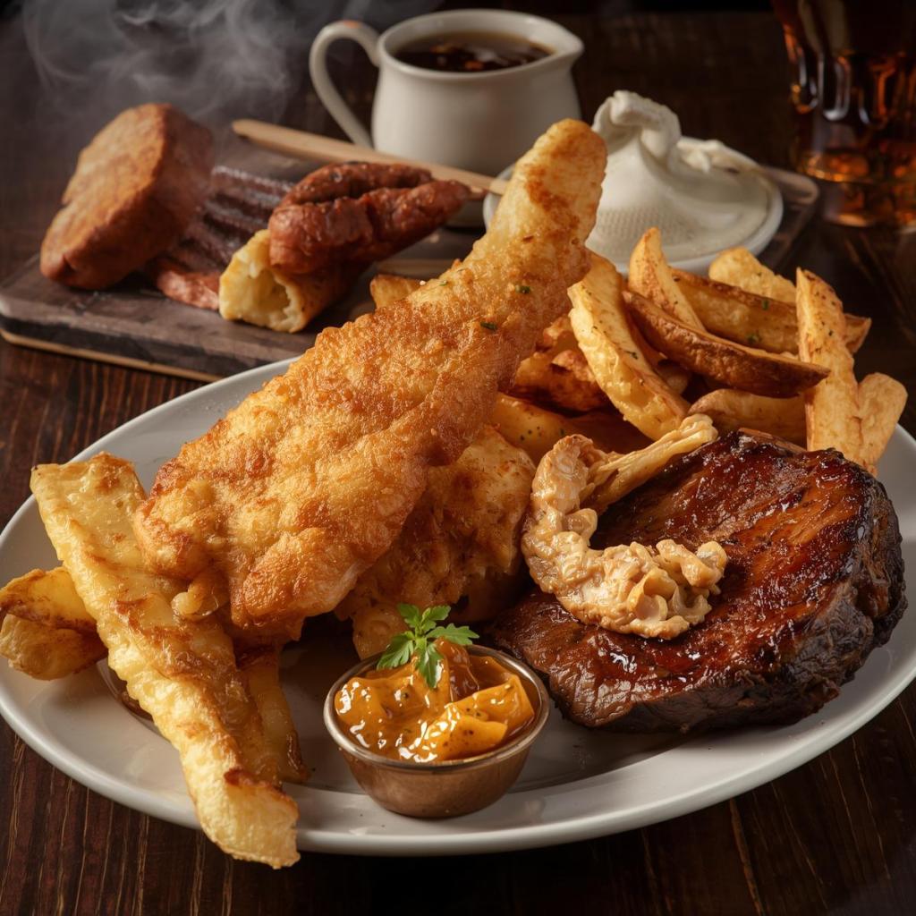 İngiliz Mutfağı fish and cips