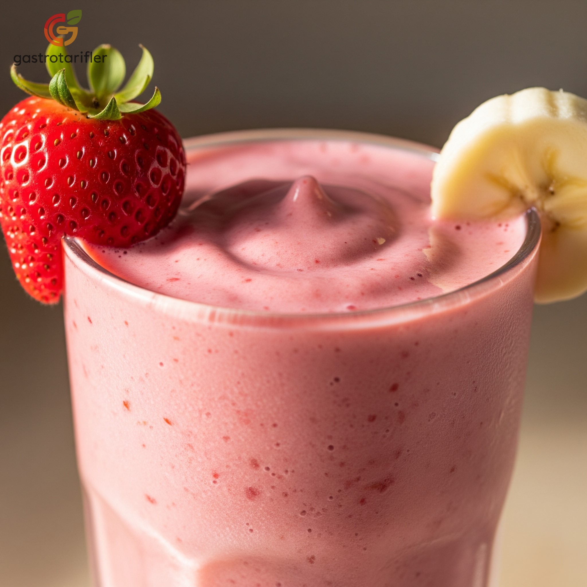 Çilekli Muzlu Smoothie: Güne Zinde Başlatan Lezzetli Bir Enerji Deposu