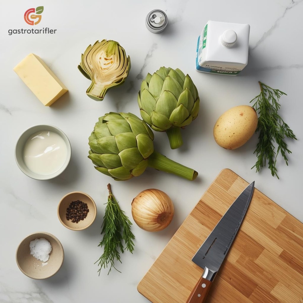enginar çorbası malzemeleri gastrotarifler