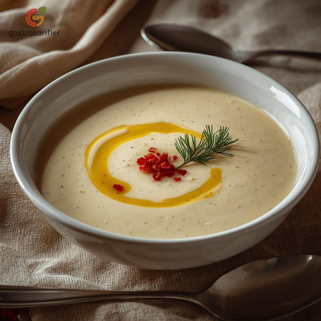 enginar çorbası sunum gastrotarifler