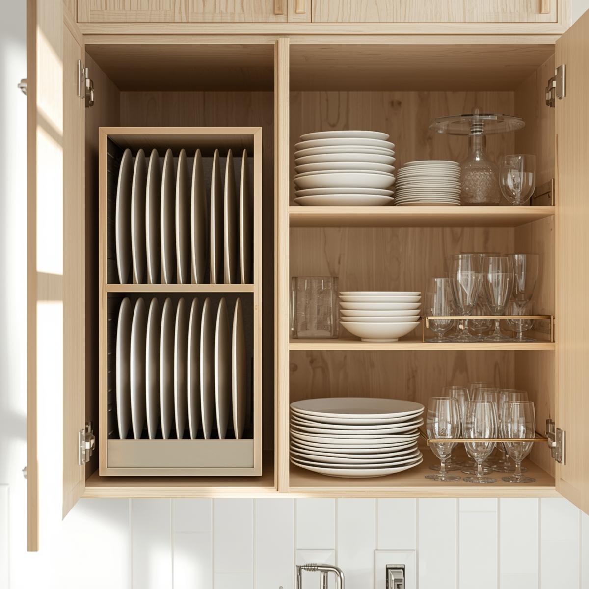 Mutfakta Tabak ve Bardak Düzenleme Sanatı: 5 Etkili Tüyo