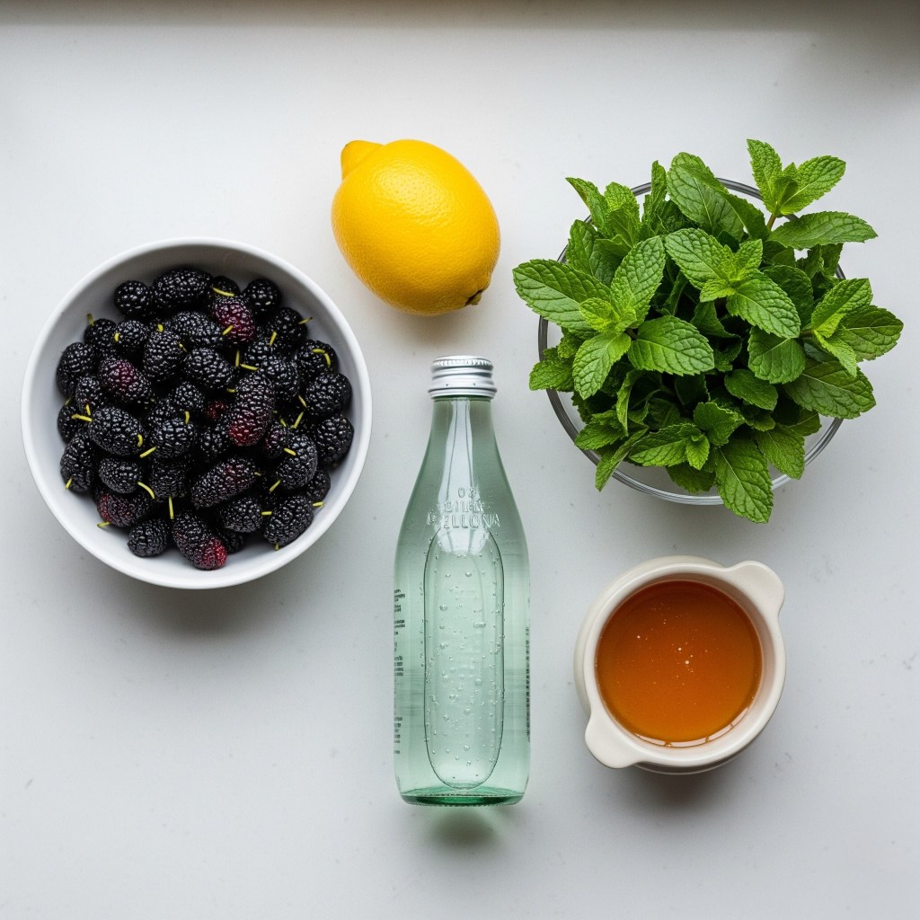 Karadutlu Soğuk Kokteyl malzemeler