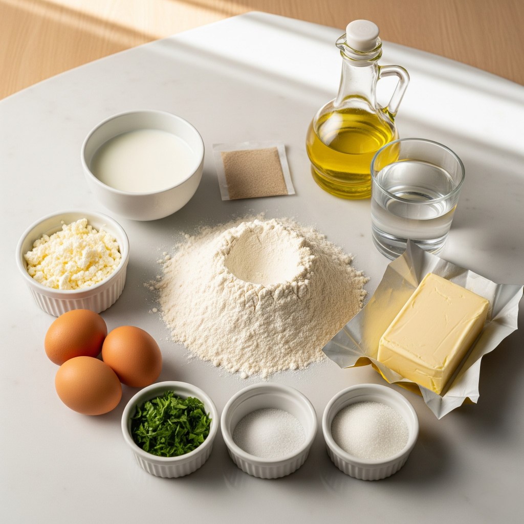 Katmer Poğaça Malzemeleri