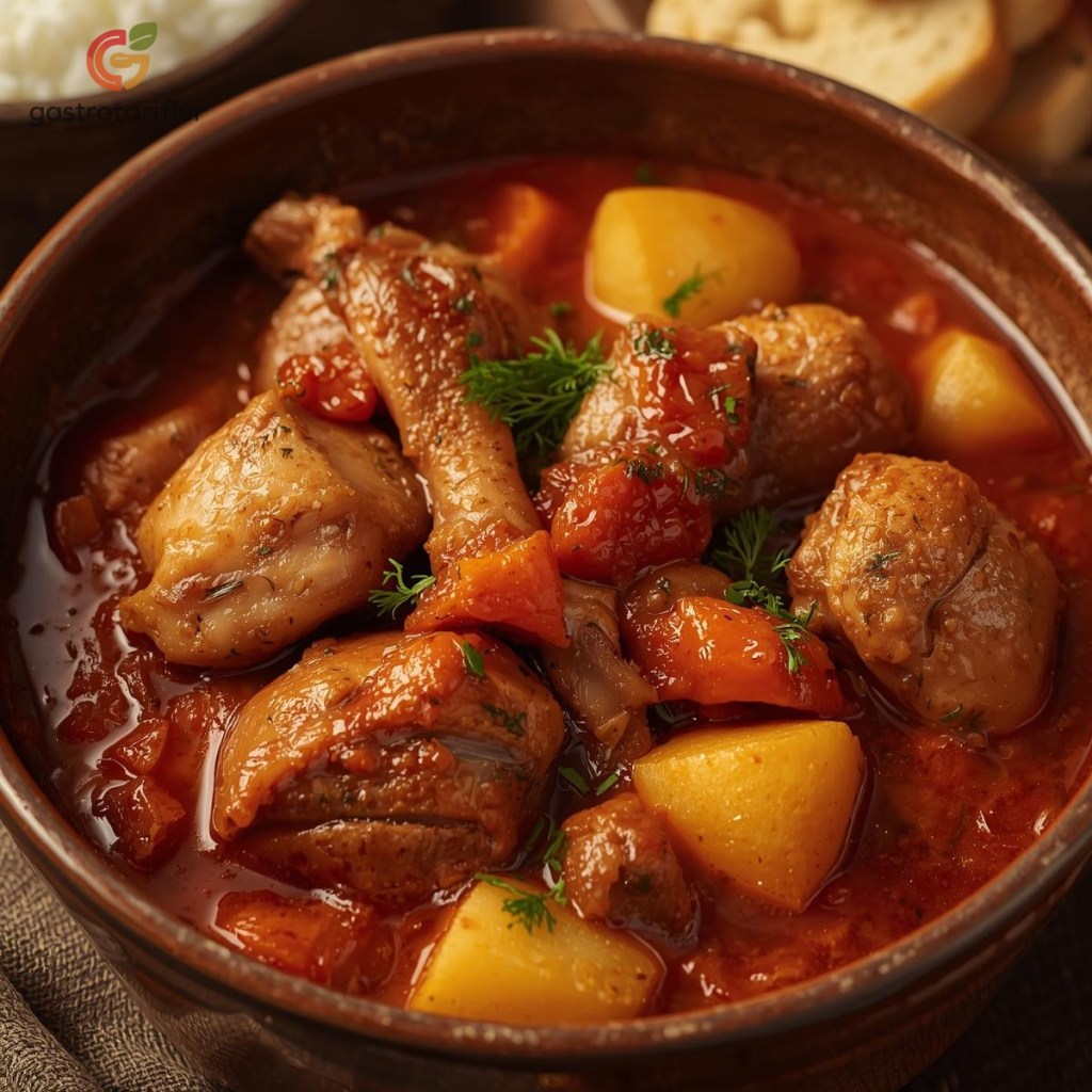 Tavuklu Yahni Tarifi