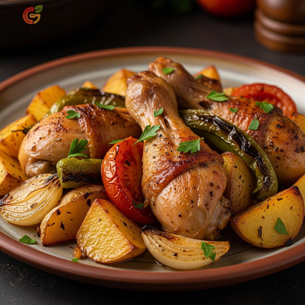 Fırında Patatesli Tavuk Tarifi