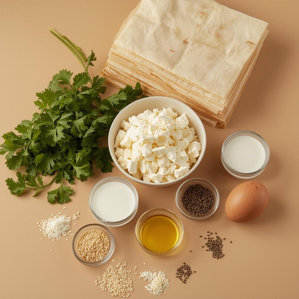 Gül Böreği Tarifi Malzemeler