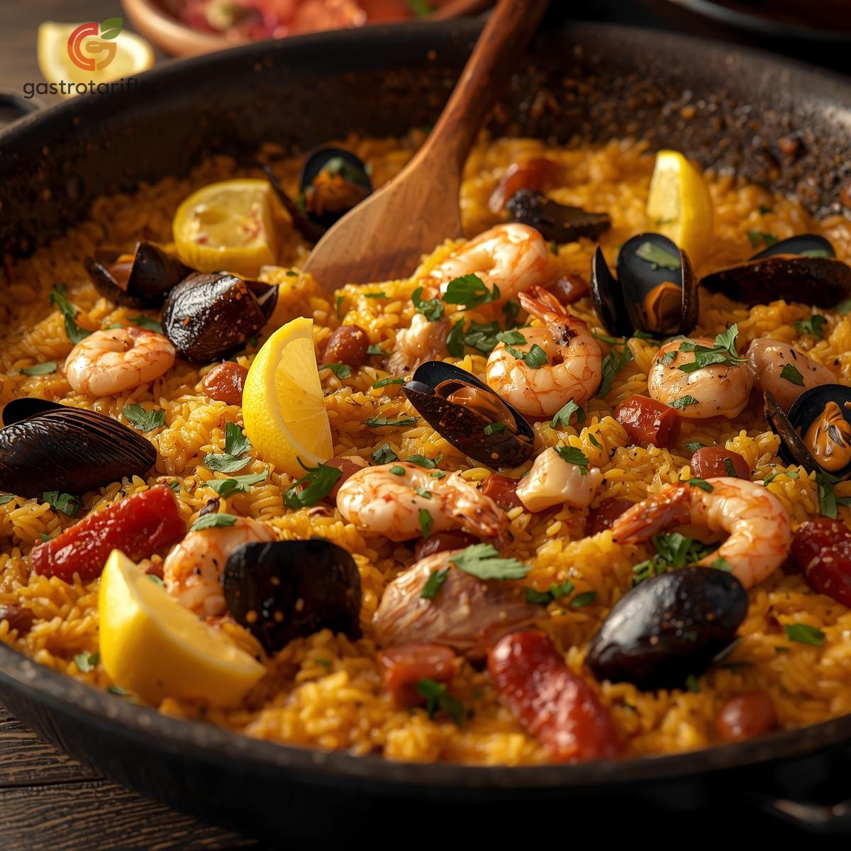 İspanyol Paella Tarifi: Safran, Deniz Mahsulleri ve Socarrat Sırrı
