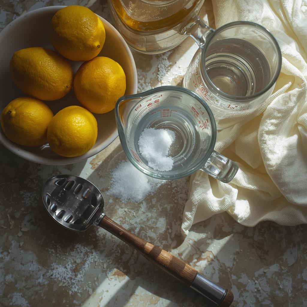 Limonata malzemeleri