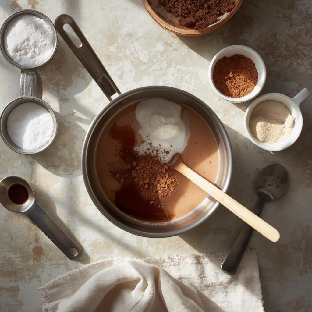 Kremalı Kakao Malzemeleri