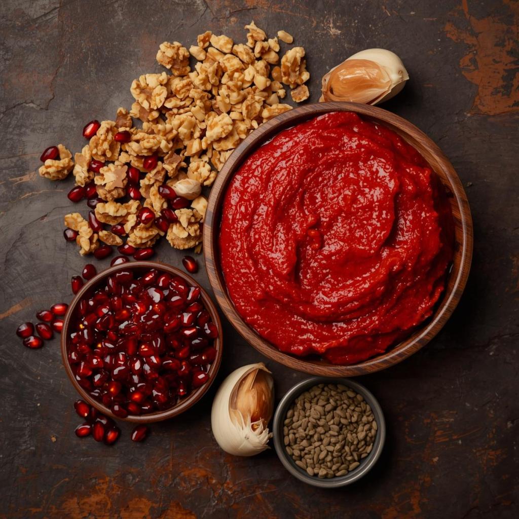 Muhammara tarifi malzemeler