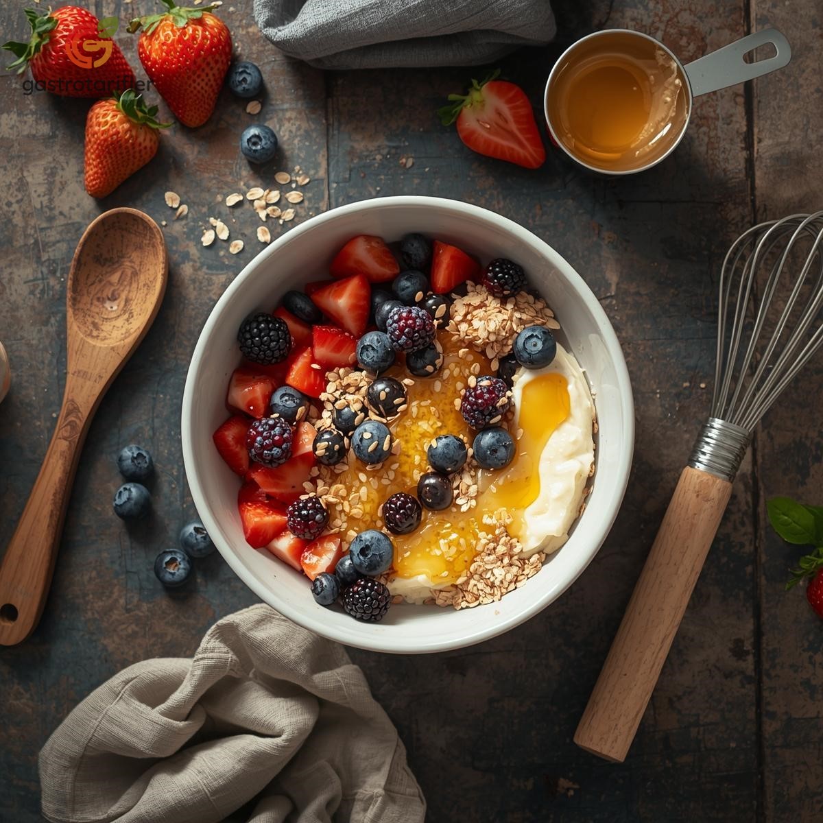 Orman Meyveli Smoothie Bowl Tarifi – Sağlıklı ve Renkli Smoothie