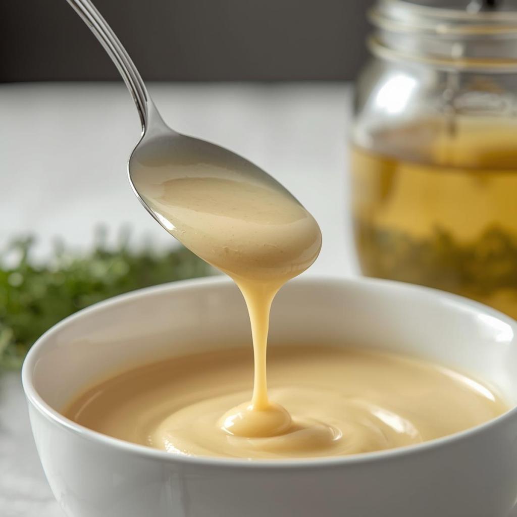 Veloute Sos kasede sunum