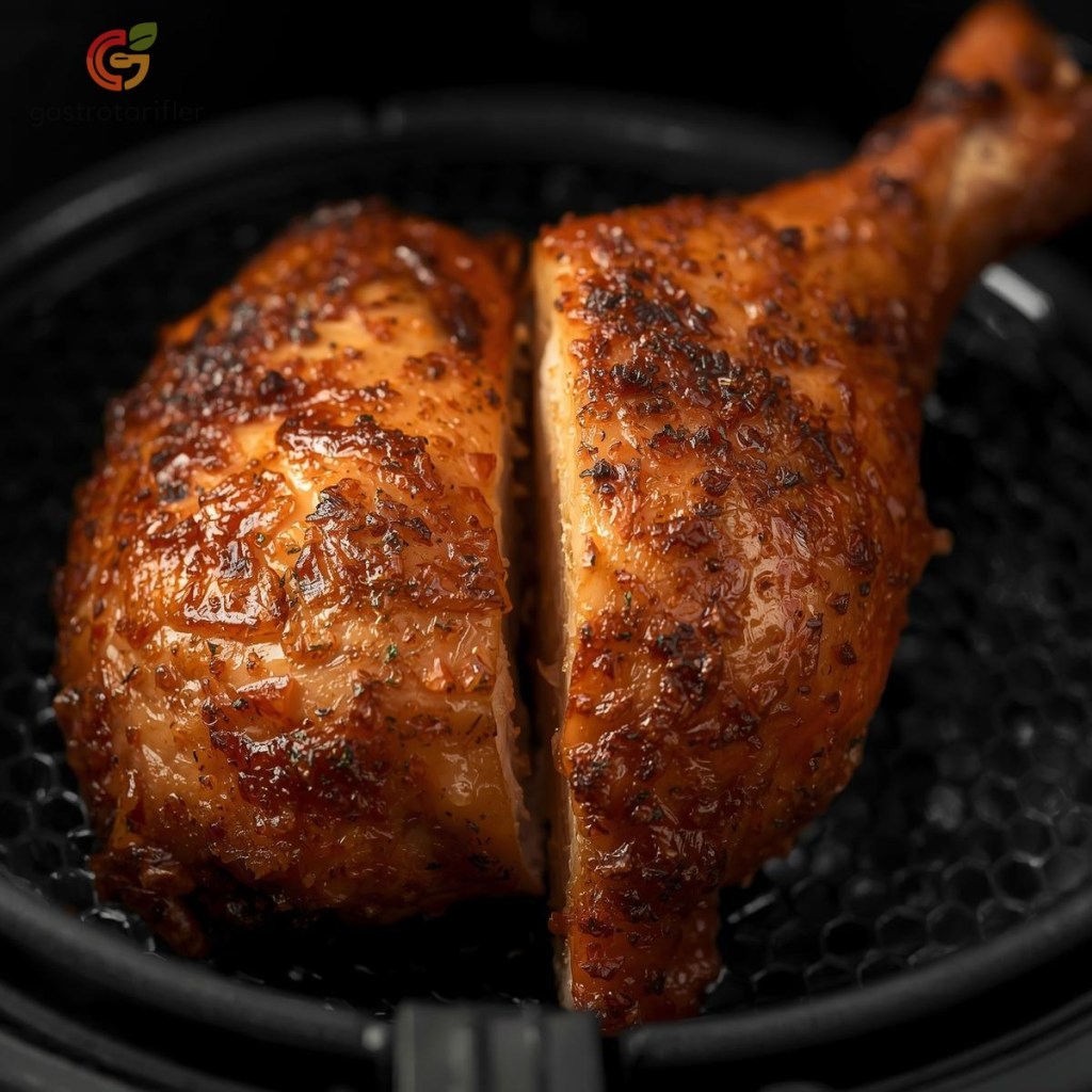 airfryer ve fırın ile pişmiş tavuk farkları