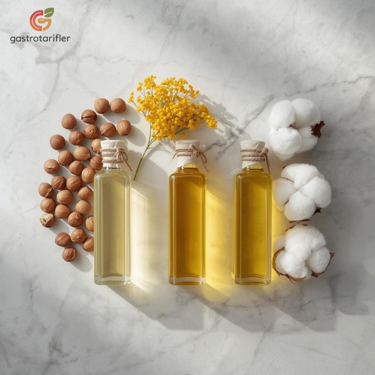 Fındık, Kanola ve Pamuk Yağı Rehberi Hangi Yemekte Kullanılır.